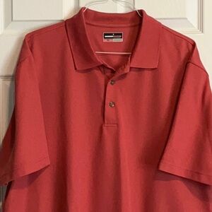 Grand Slam Red Polo Shirt Classic Design
